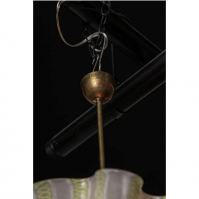 Fulvio Bianconi Venini Chandelier Designed by Fulvio Bianconi 1950 Italy