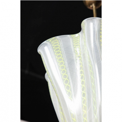 Fulvio Bianconi Venini Chandelier Designed by Fulvio Bianconi 1950 Italy
