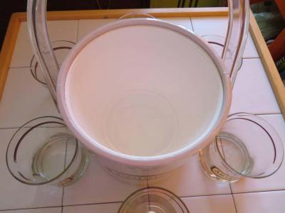 Fun Set of Six Name Your Poison Rocks Glasses Ice Bucket Mid Century Modern