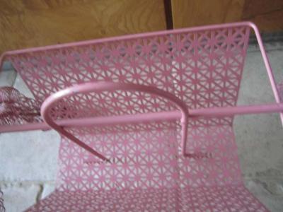 Fun Whimsical 1950s Pink Poodle Magazine Rack