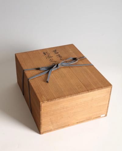 Funamoto Migiwa Accessory Box with Irises circa 1935