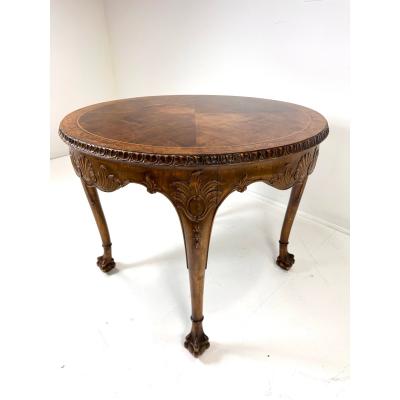 G H Wrange 1930s Swedish Center Table Attributed to G H Wrange