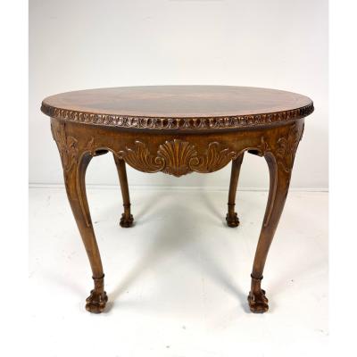 G H Wrange 1930s Swedish Center Table Attributed to G H Wrange