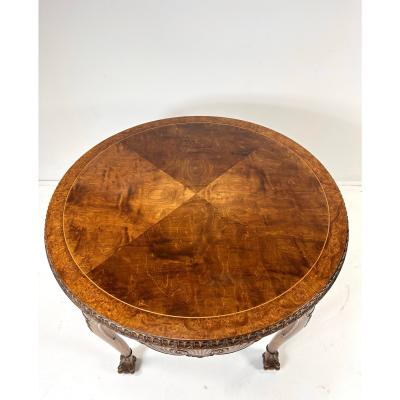 G H Wrange 1930s Swedish Center Table Attributed to G H Wrange
