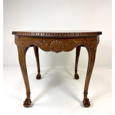 G H Wrange 1930s Swedish Center Table Attributed to G H Wrange
