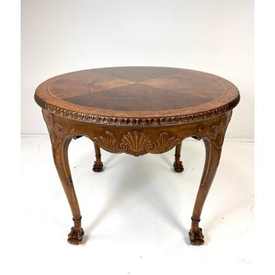 G H Wrange 1930s Swedish Center Table Attributed to G H Wrange