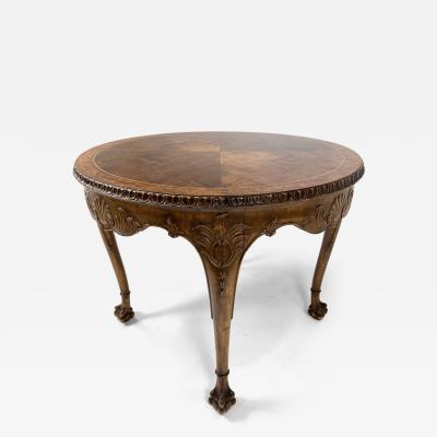 G H Wrange 1930s Swedish Center Table Attributed to G H Wrange