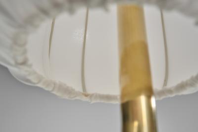 G Holman Floor Lamp with Wooden Detail by G Holman Finland 1950s