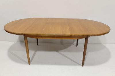 G Plan Mid Century G Plan Fresco Extendable Butterfly Leaf Teak Dining Table 1960s