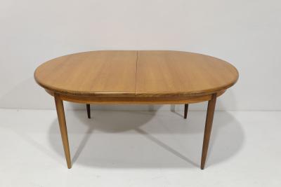 G Plan Mid Century G Plan Fresco Extendable Butterfly Leaf Teak Dining Table 1960s