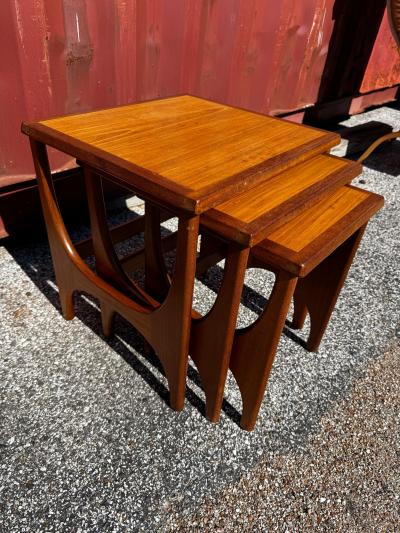G Plan Set of 3 G Plan Teak Nesting Tables