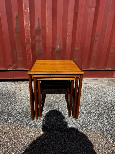 G Plan Set of 3 G Plan Teak Nesting Tables