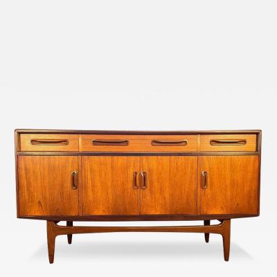 G Plan VINTAGE BRITISH MID CENTURY MODERN COMPACT TEAK FRESCO CREDENZA BY G PLAN