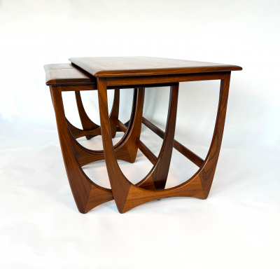 G Plan Vintage British Teak Astro Coffee and Nesting Tables by G Plan 1960s