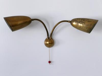 G nter Trieschmann Rare Mid Century Modern Wall Lamp or Sconce by G nter Trieschmann Germany 1950s