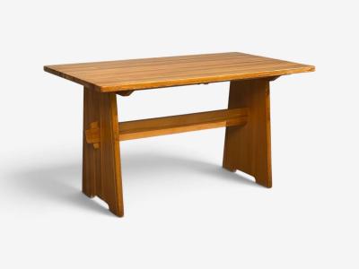 G ran Malmvall Dining Table Pine Sweden 1970s