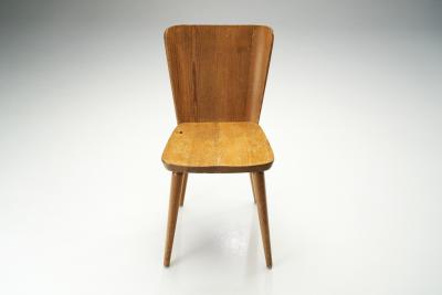 G ran Malmvall G ran Malmvall 501 Pine Dining Chairs for Svensk Fur Sweden 1950s