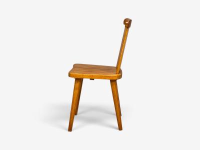 G ran Malmvall Six Dining Chairs Pine Sweden 1970s