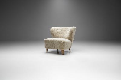 G sta Jonsson G sta Jonsson Lounge Chair from J nk ping Sweden 1940s