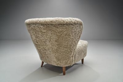 G sta Jonsson G sta Jonsson Lounge Chair from J nk ping Sweden 1940s