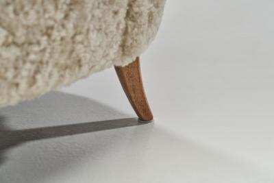 G sta Jonsson G sta Jonsson Lounge Chair from J nk ping Sweden 1940s