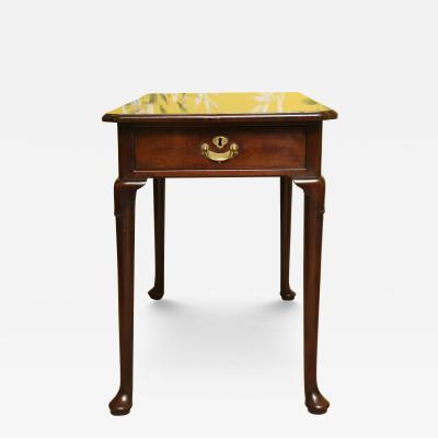 GEORGE II PERIOD CARVED MAHOGANY LIBRARY TABLE