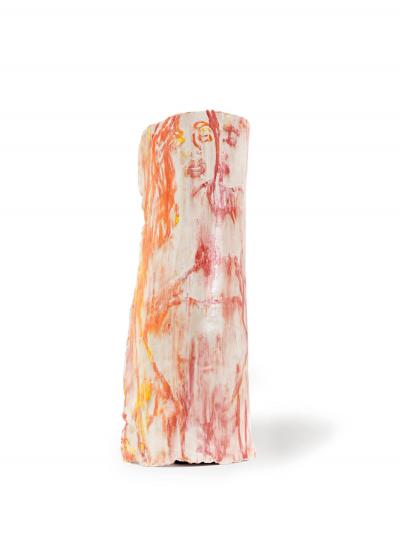 GHADA AMER Lovers in Red 2015