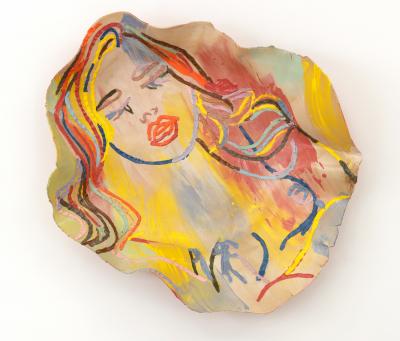 GHADA AMER The Sleeping Girl 2014