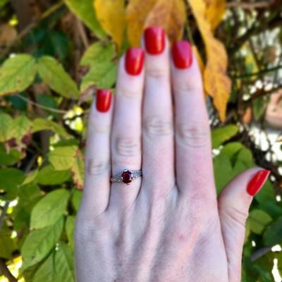 GIA CERTIFIED 1 07 CARAT NATURAL BURMA RUBY AND PLATINUM ENGAGEMENT RING