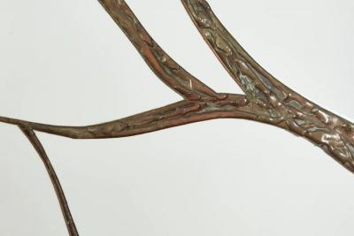 GIGANTIC BRONZE TREE MIRROR