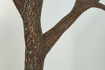 GIGANTIC BRONZE TREE MIRROR