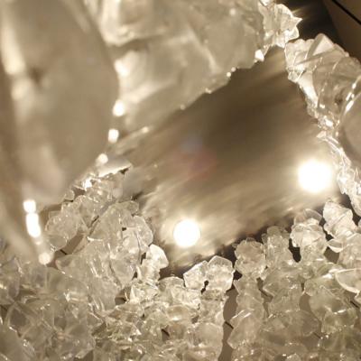 GLASS FALL CEILING LIGHT SCULPTURE