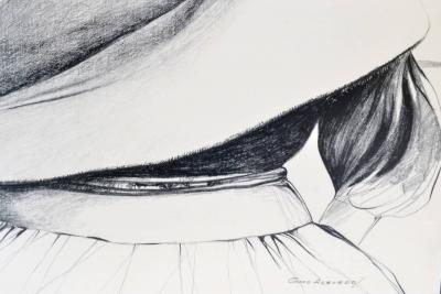 GMO Guillermo Acevedo Mixed Media Painting 1960 s