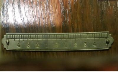 GREAT DESIGN OAK 1900S INTERNATIONAL TIME RECORDING CLOCK NYC