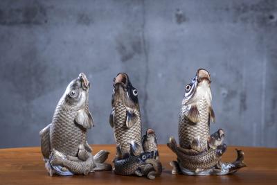 GROUP OF 3 JAPANESE SATAMA KOI