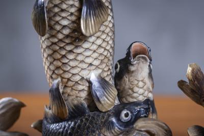 GROUP OF 3 JAPANESE SATAMA KOI