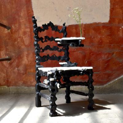 Gabor Gobi THRONE Side Table Melting Collection