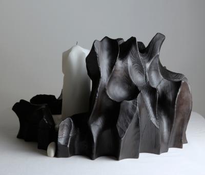 Gabor Gobi WILDROSE Candle Holder Melting Collection