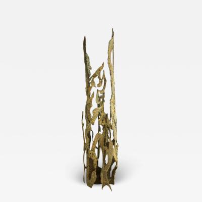 Gabor Kalman Brutalist Steel Sculpture