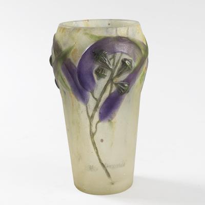 Gabriel Argy Rousseau French Art Nouveau Vase Eucalyptus by Gabriel Argy Rousseau