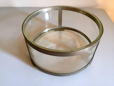 Gabriella Crespi Centre Piece In Metal And Glass