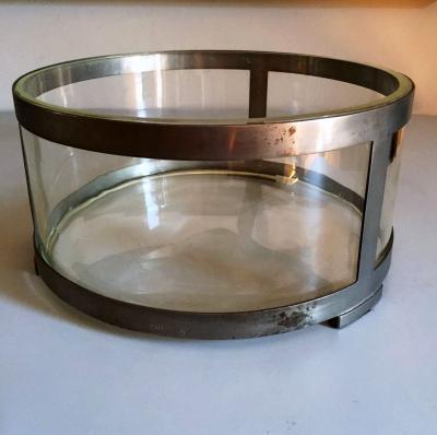 Gabriella Crespi Centre Piece In Metal And Glass