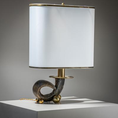 Gabriella Crespi Corno tre sfere Table Lamp by Gabriella Crespi 1922 2017 Italy