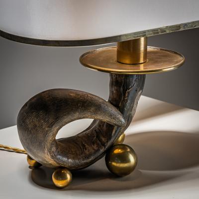 Gabriella Crespi Corno tre sfere Table Lamp by Gabriella Crespi 1922 2017 Italy