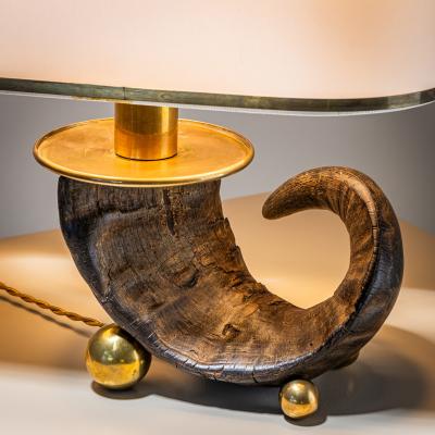 Gabriella Crespi Corno tre sfere Table Lamp by Gabriella Crespi 1922 2017 Italy