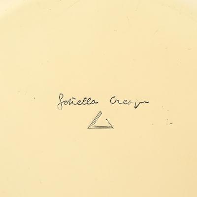 Gabriella Crespi Gabriella Crespi Antivento Ashtray Brass Signed