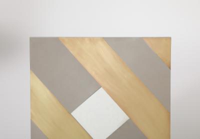 Gabriella Crespi Gabriella Crespi Brass and Chrome Picture Frame signed 