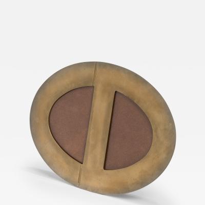 Gabriella Crespi Gabriella Crespi Round Photo Frame in Brass 70s