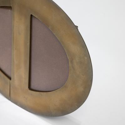 Gabriella Crespi Gabriella Crespi Round Photo Frame in Brass 70s