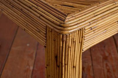 Gabriella Crespi Gabriella Crespi Style Pencil Reed Coffee Table